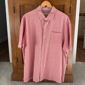 Tommy Bahama 55% Silk Shirt ~ XL